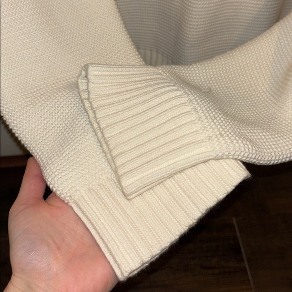 Everlane Off-White Ribbed Sweater - Picture 5 of 6